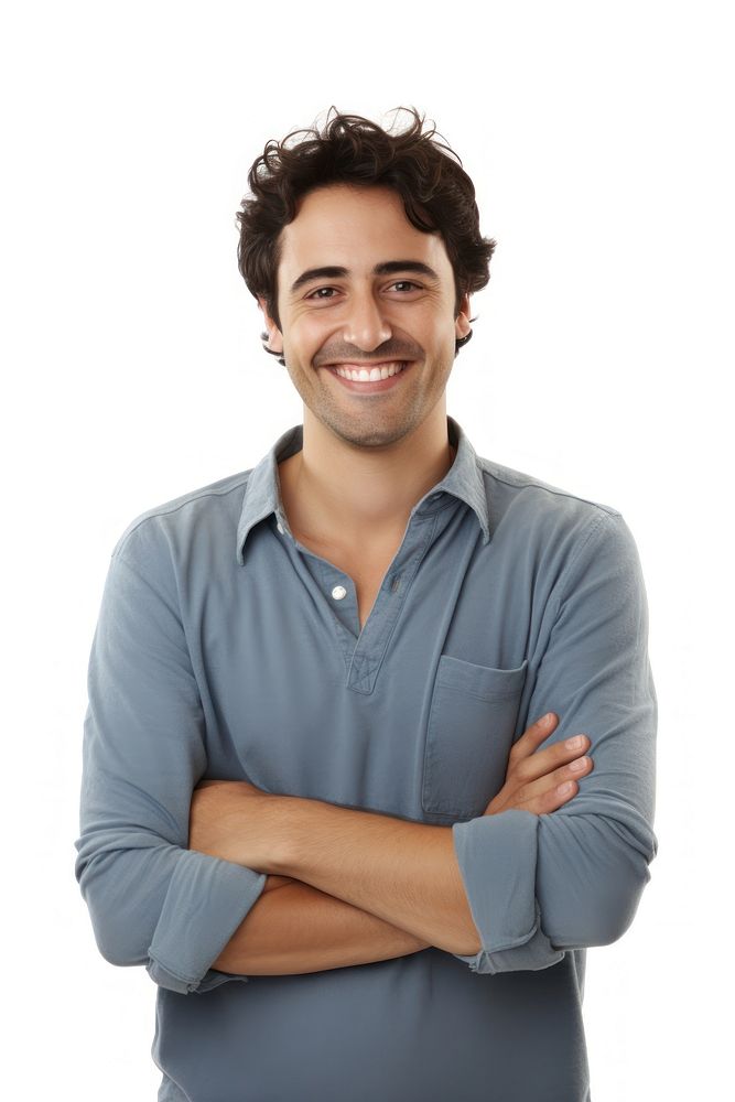 Man portrait smiling adult. AI generated Image by rawpixel.