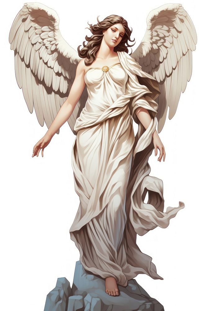A roman angel adult representation spirituality. 
