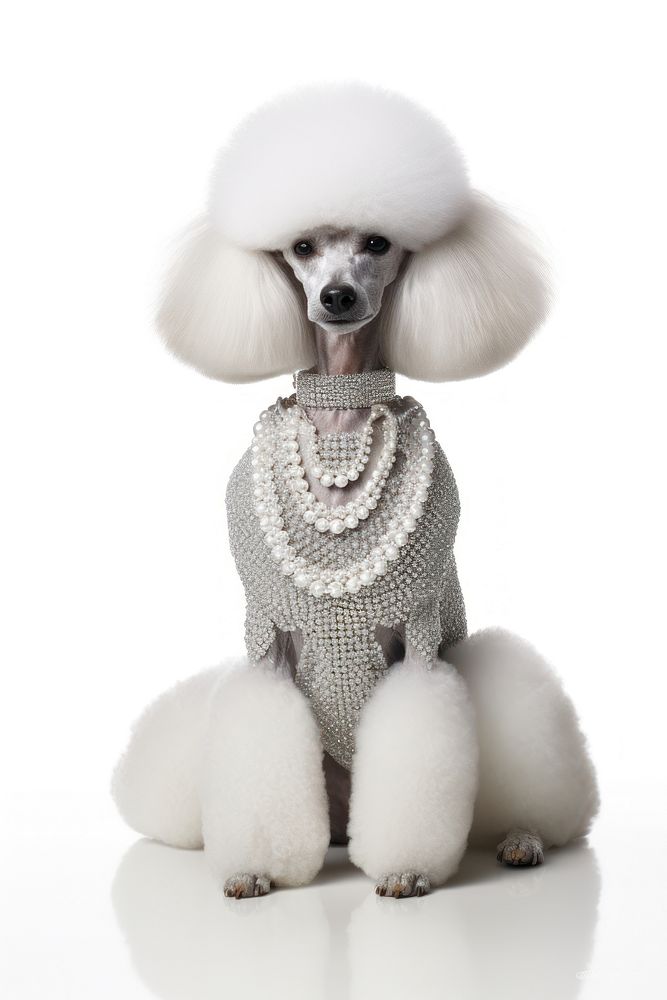 Poodle jewelry mammal animal. AI  Premium Photo - rawpixel