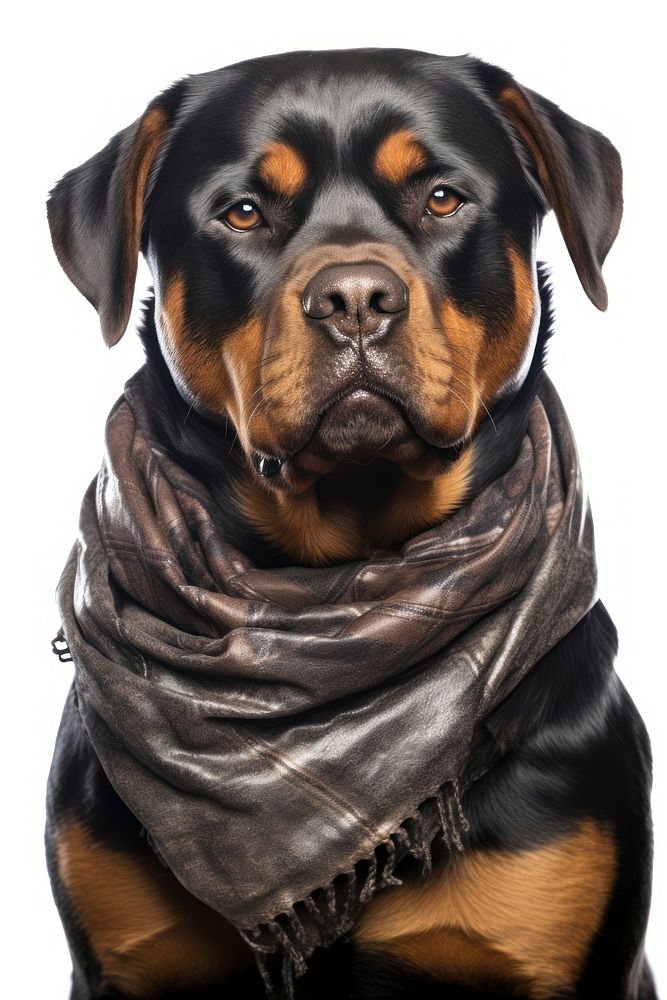 Rottweiler animal pet mammal. AI generated Image by rawpixel.