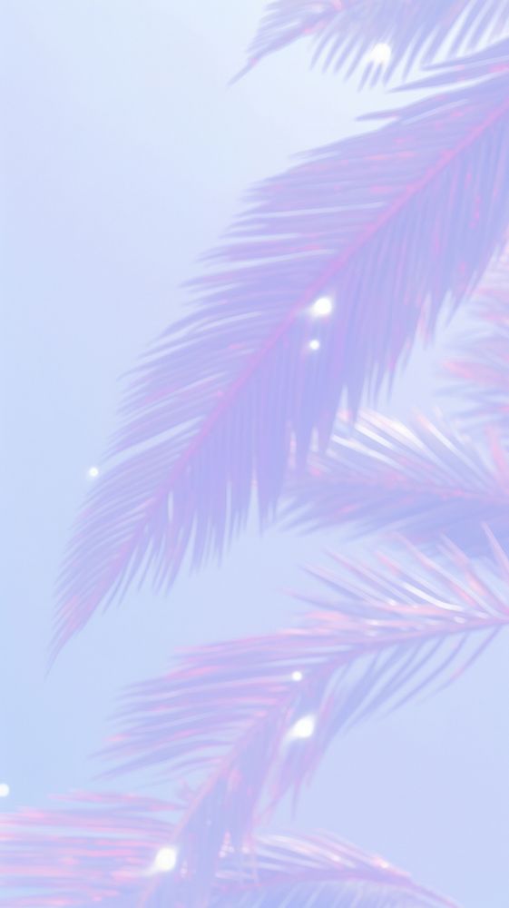 Palm outdoors nature purple. AI generated Image by rawpixel.