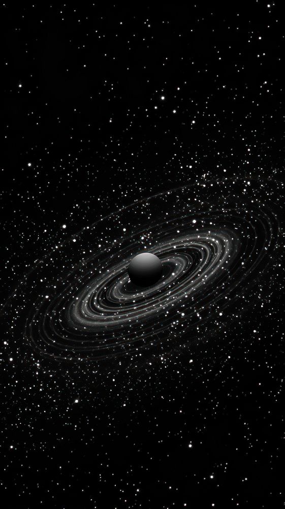 A saturn galaxy background astronomy outdoors nature. AI generated Image by rawpixel.