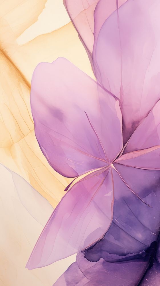 Purple abstract flower petal. AI generated Image by rawpixel.