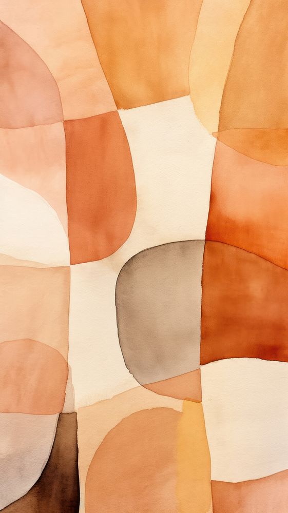 Light brown abstract shape backgrounds. AI generated Image by rawpixel.