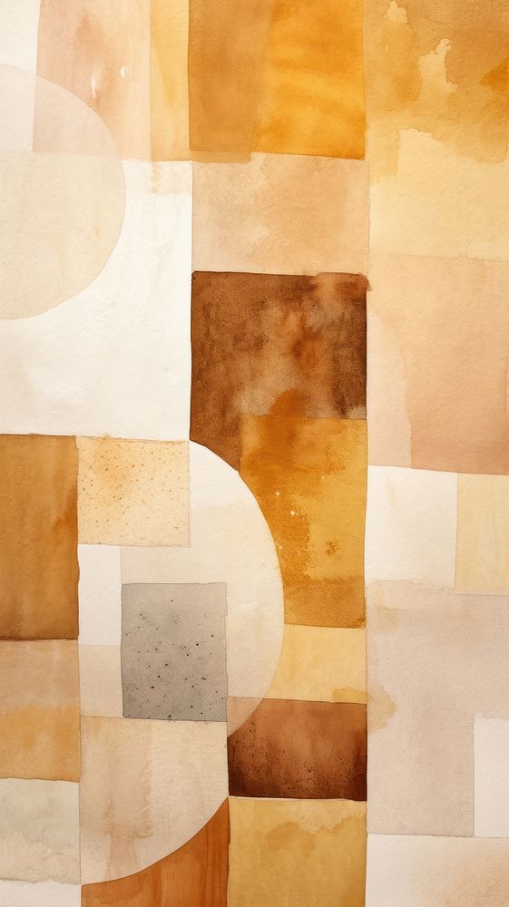 Light brown and gold abstract flooring collage. 