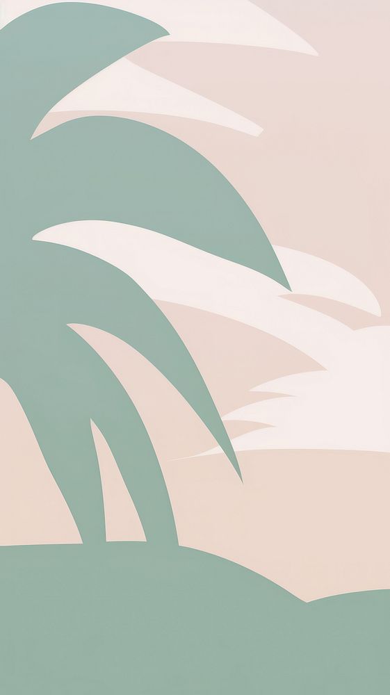 Palm tree backgrounds outdoors nature. AI generated Image by rawpixel.