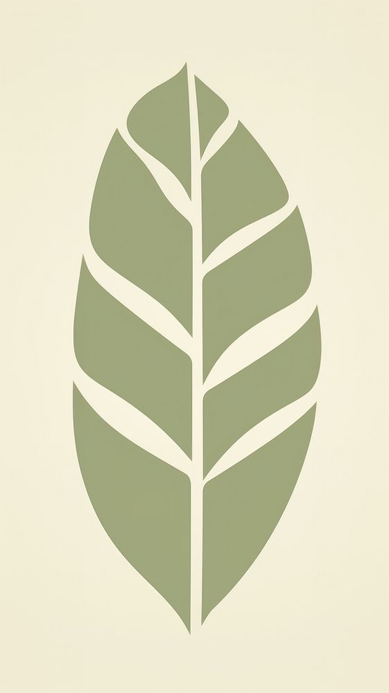 Leaf symbol plant green. AI generated Image by rawpixel.