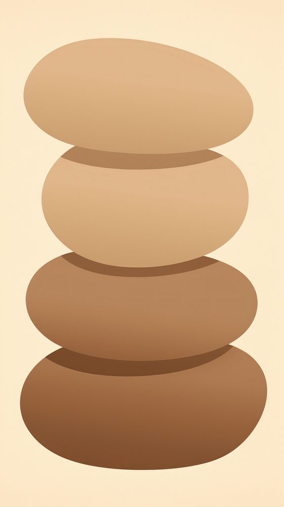3 pebble stacked on top each other confectionery simplicity chandelier. AI generated Image by rawpixel.