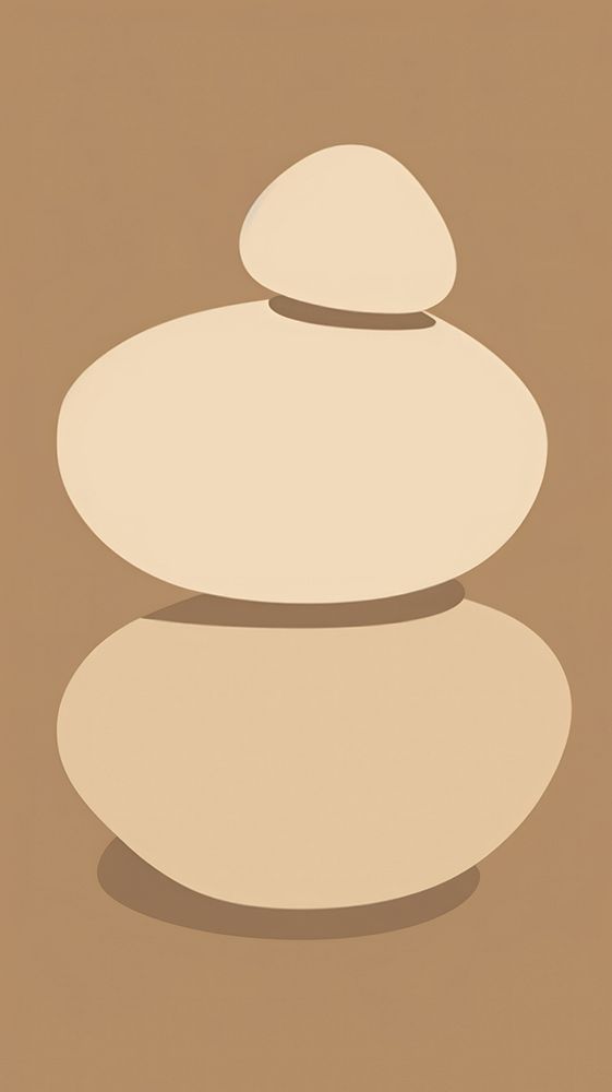 Stones balanced simplicity chandelier zen-like. AI generated Image by rawpixel.