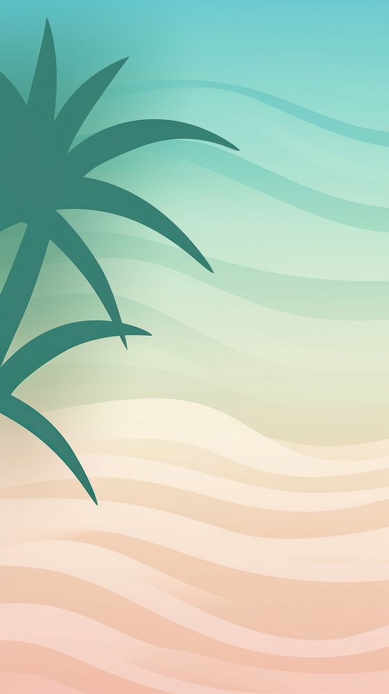 Palm tree summer backgrounds abstract. AI generated Image by rawpixel.