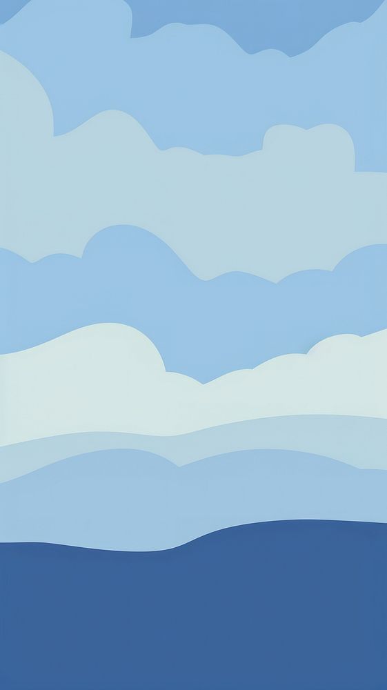 Blue sky and beautiful cloud with meadow backgrounds abstract outdoors. AI generated Image by rawpixel.