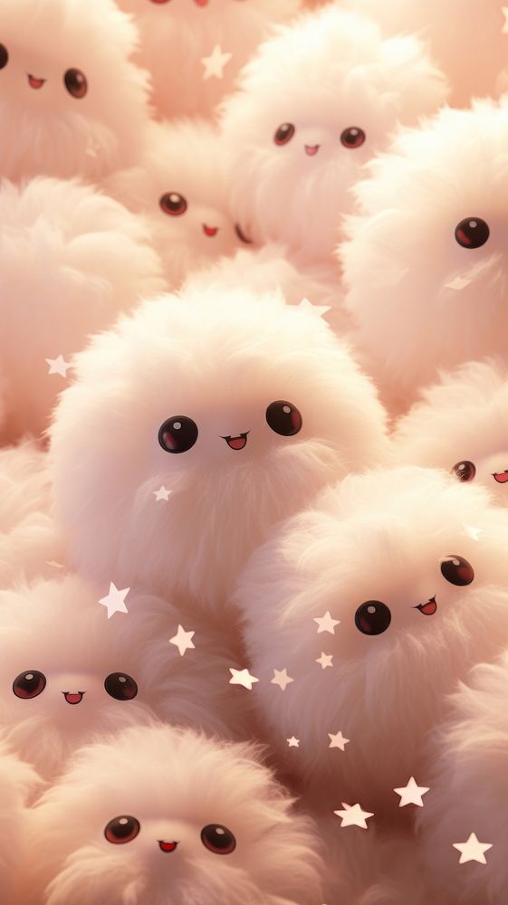 Beige stars animal toy backgrounds. AI generated Image by rawpixel.