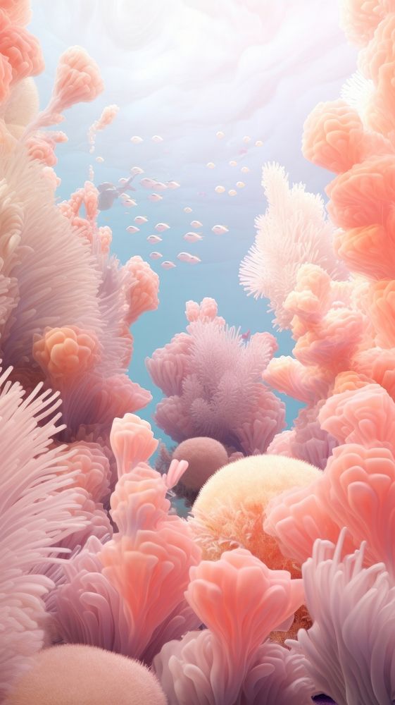 Coral reef outdoors nature sea. AI generated Image by rawpixel.