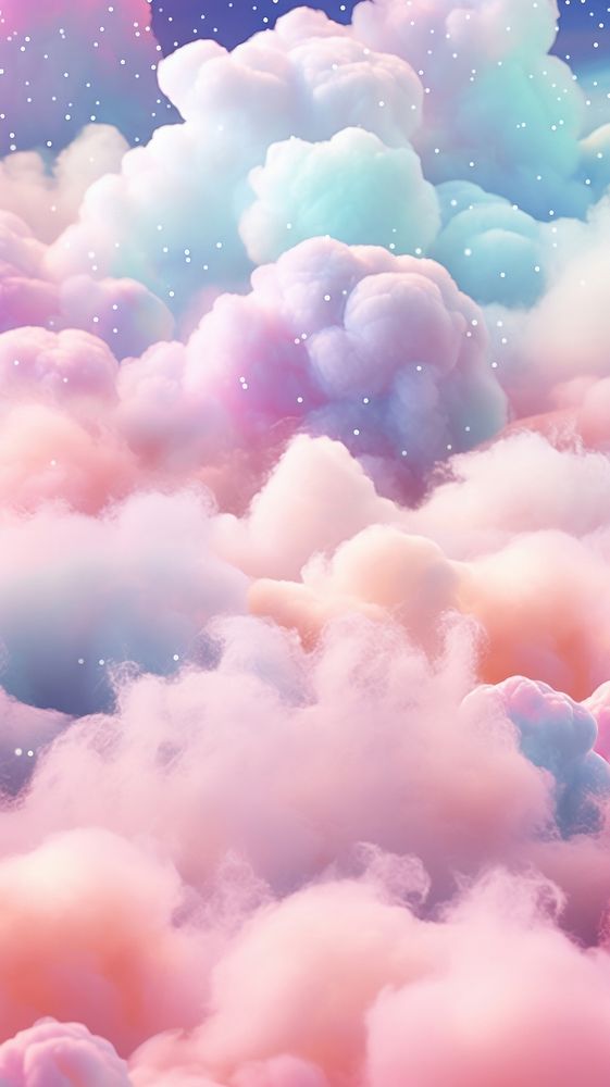 Space galaxy outdoors fluffy nature. AI generated Image by rawpixel.