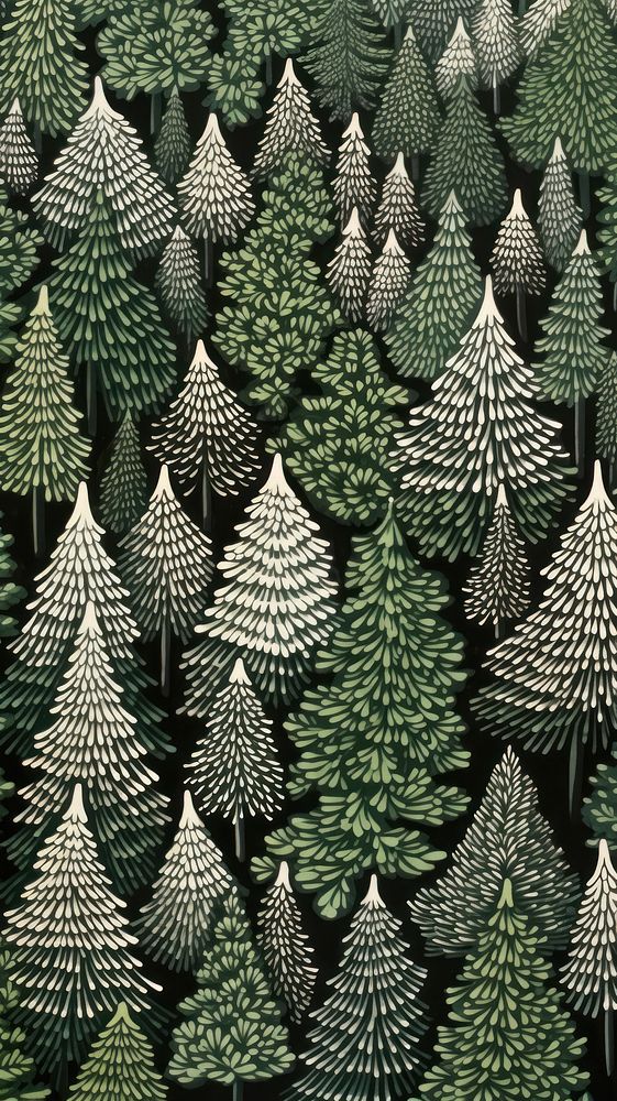 Christmas tree close up nature plant pine. AI generated Image by rawpixel.