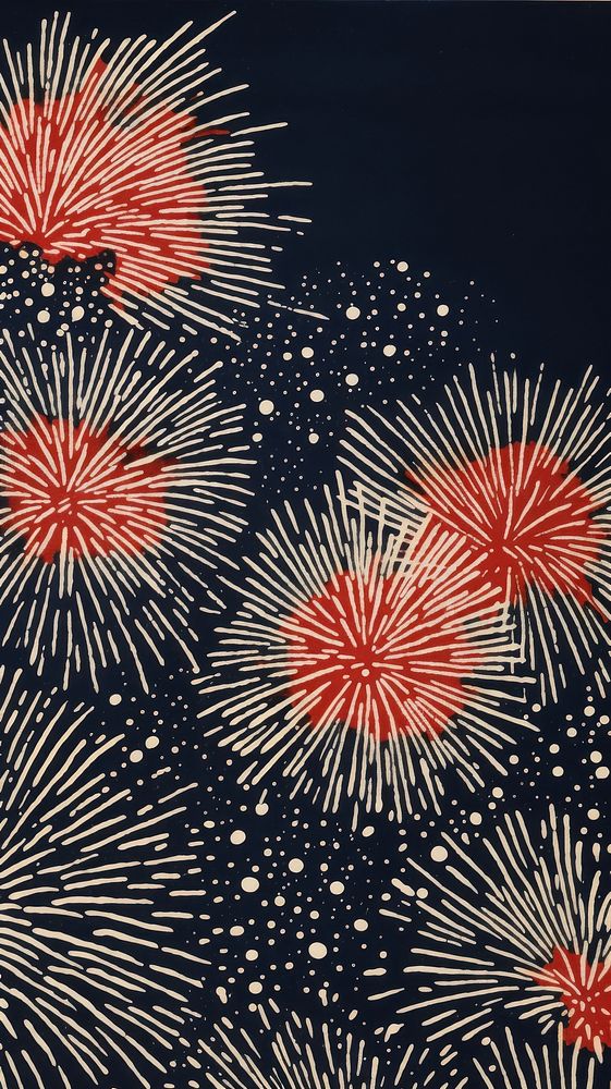 Fireworks celebration backgrounds recreation. AI generated Image by rawpixel.