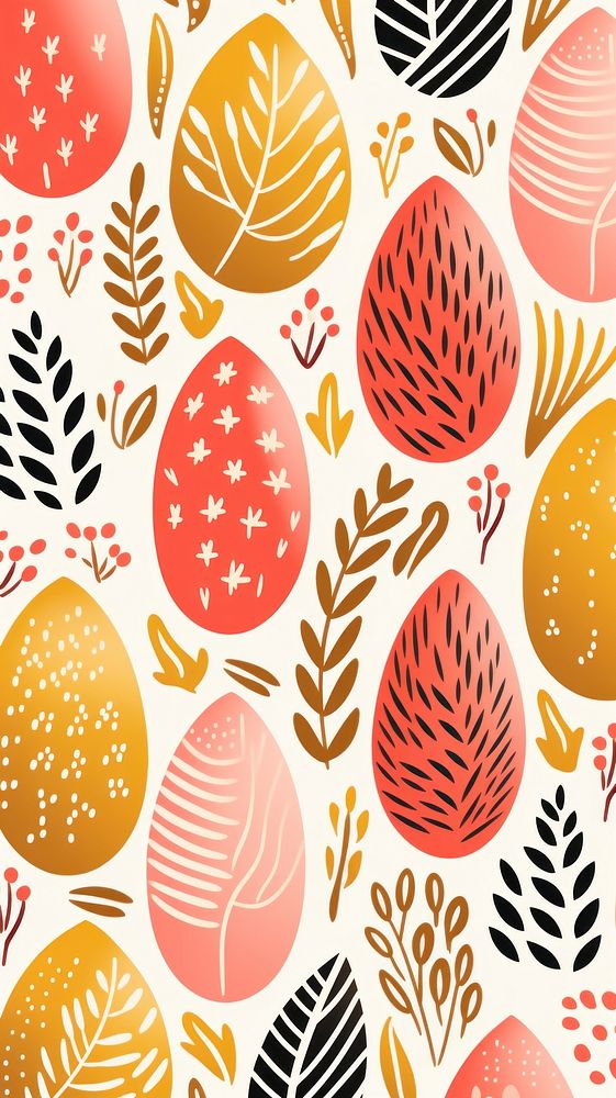 Gold pink silver easter egg pattern line backgrounds creativity. AI generated Image by rawpixel.