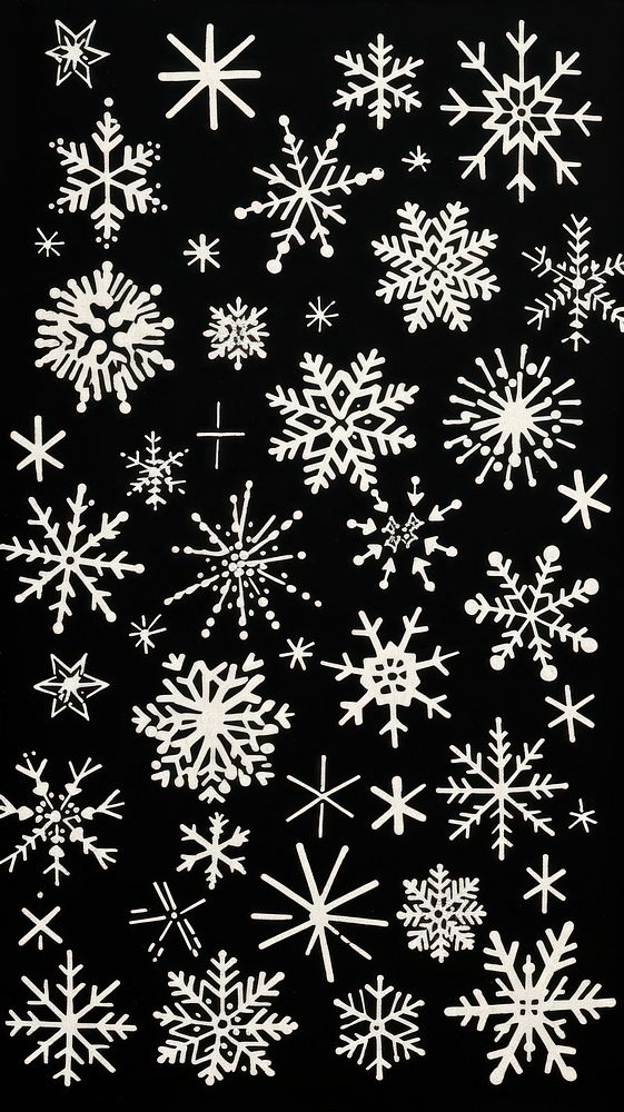 Snowflakes nature backgrounds celebration. AI generated Image by rawpixel.