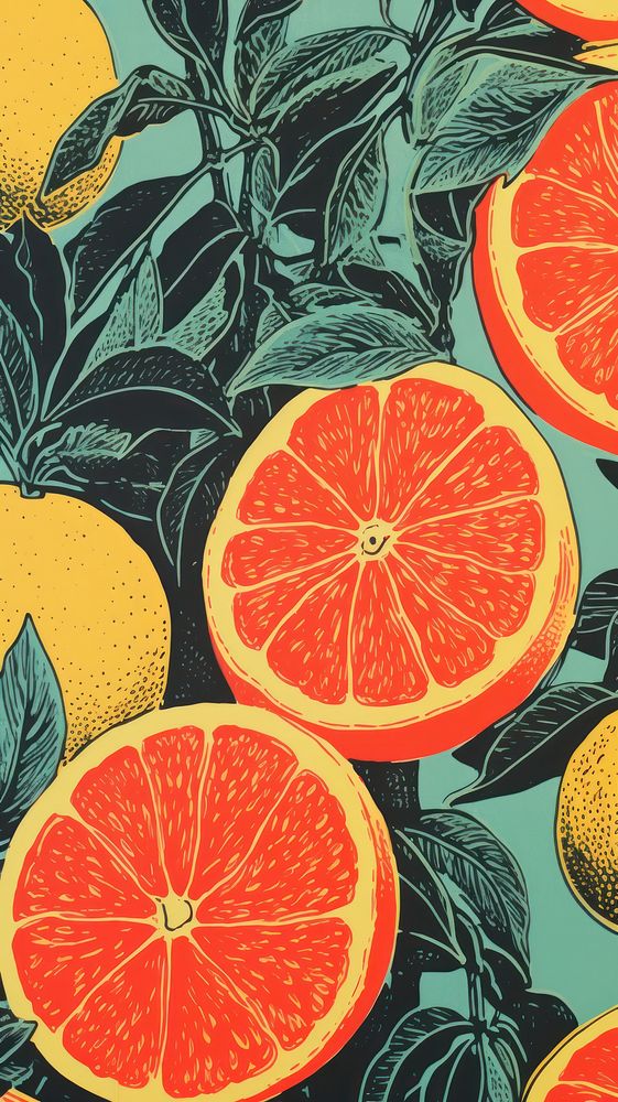 Tropical fruit grapefruit plant food. AI generated Image by rawpixel.
