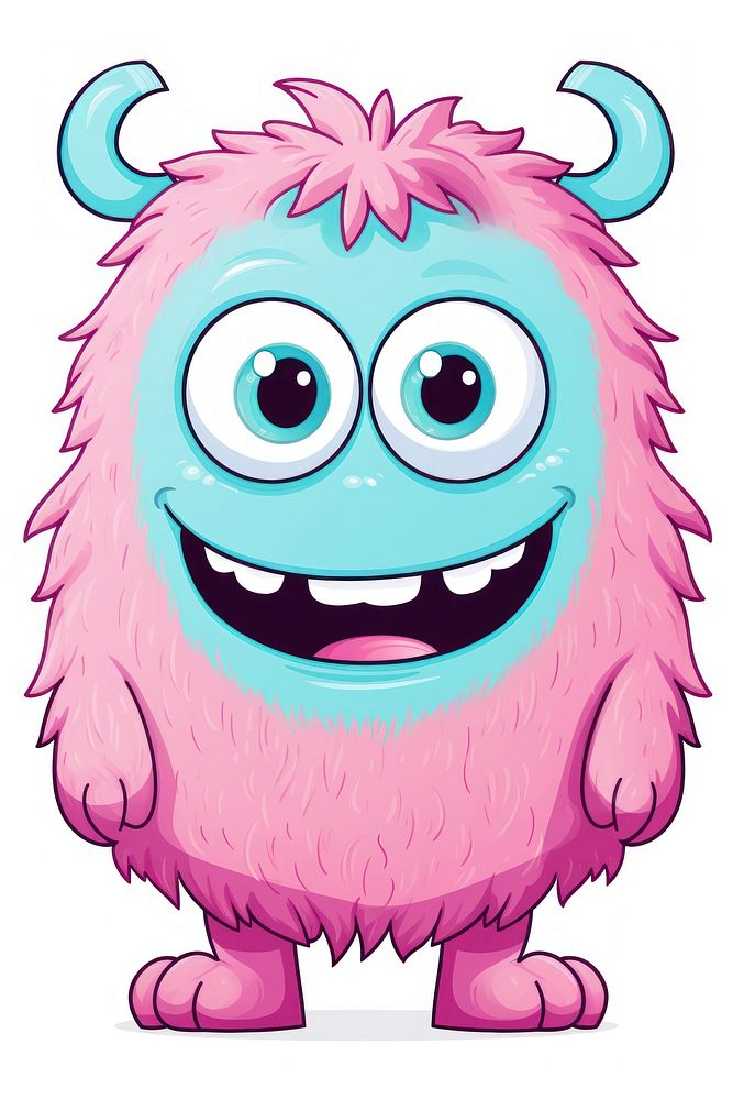 Pet monster cartoon anthropomorphic representation. | Premium Photo ...