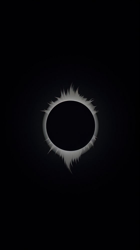 Eclipse astronomy night moon. AI generated Image by rawpixel.