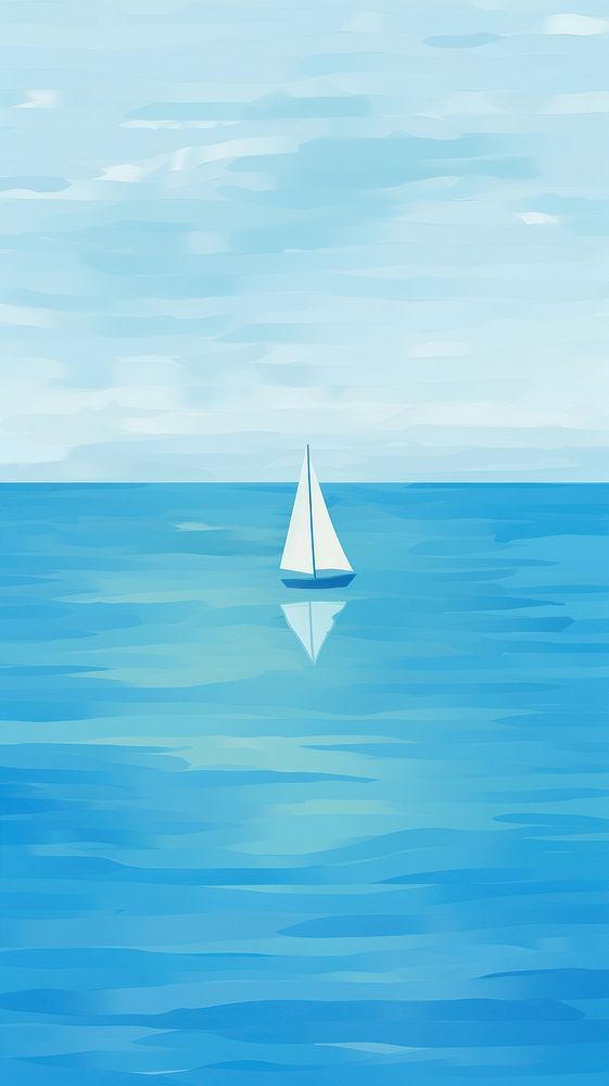 Lake and sailboat backgrounds watercraft outdoors. 