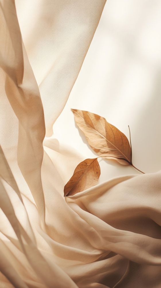 Leaf plant brown backgrounds. AI generated Image by rawpixel.
