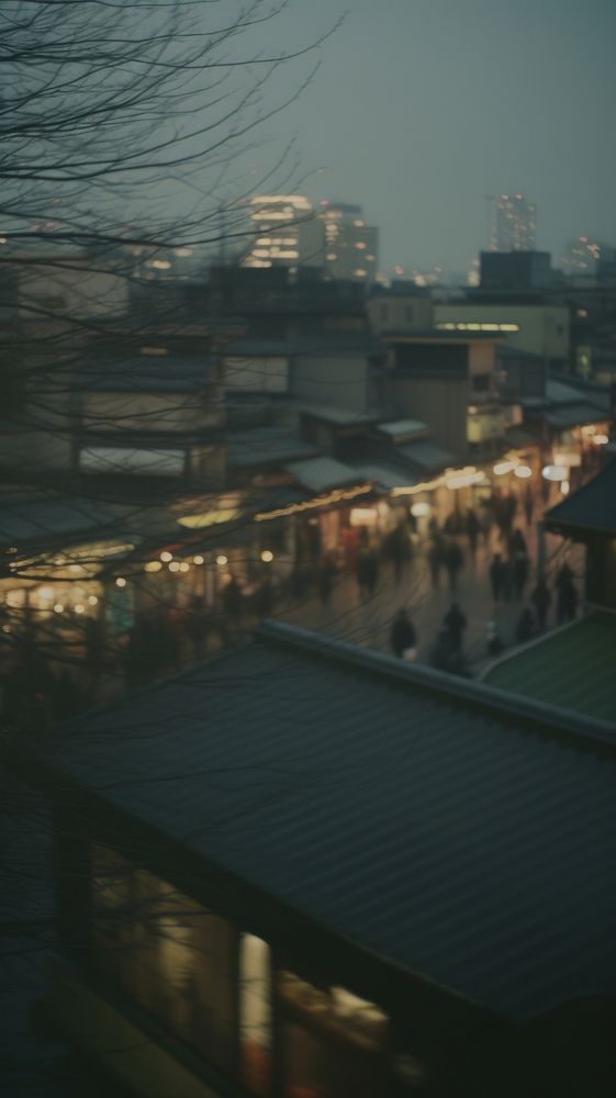 Tokyo at night architecture cityscape outdoors. AI generated Image by rawpixel.