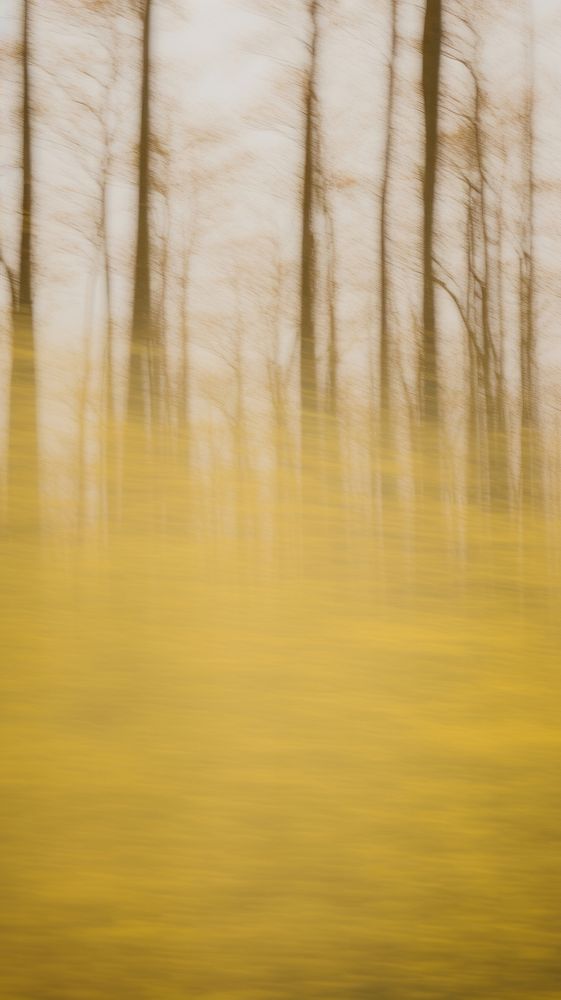 Yellow forest outdoors nature plant. AI generated Image by rawpixel.