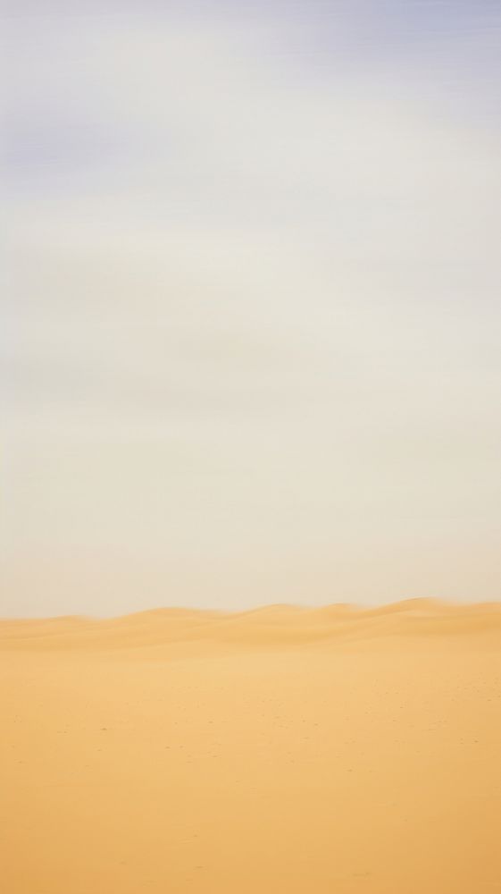Aestatic light of the sahara outdoors horizon desert. AI generated Image by rawpixel.