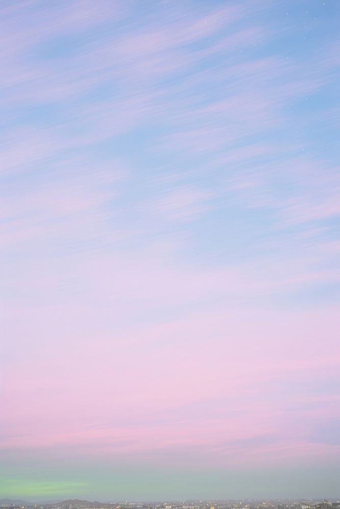 Mix-colord sky at down outdoors horizon nature. AI generated Image by rawpixel.