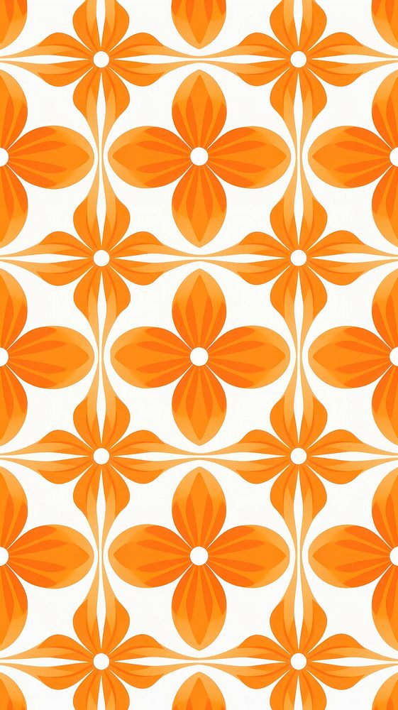 Orange pattern backgrounds repetition. AI generated Image by rawpixel.