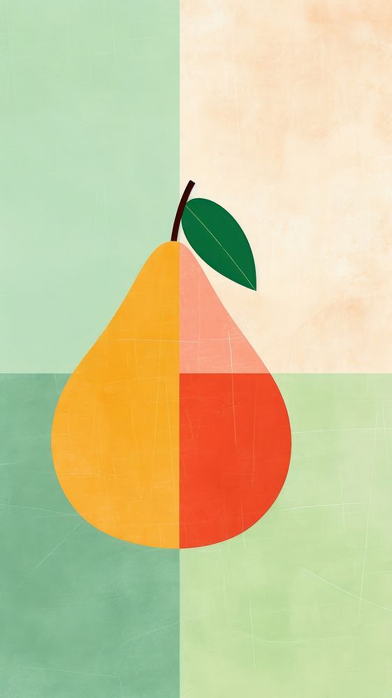 Pear backgrounds abstract painting. AI generated Image by rawpixel.