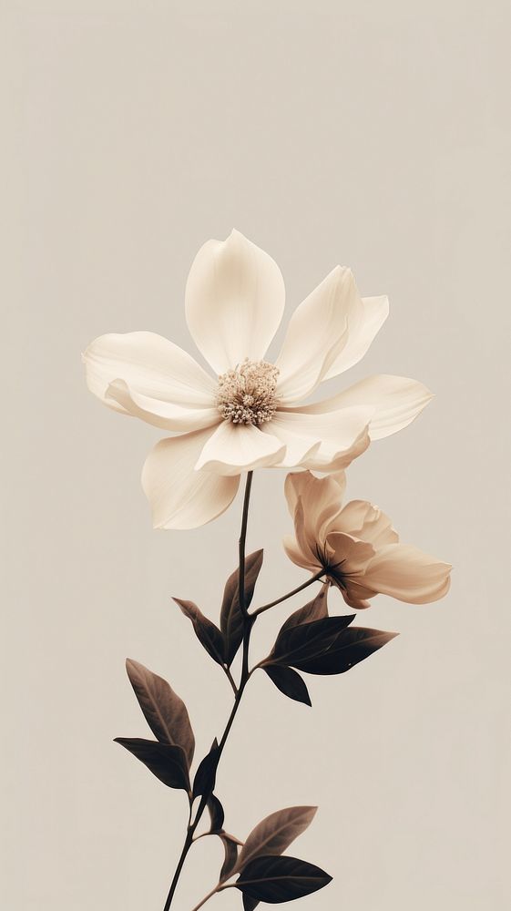 Wild flower blossom petal plant. AI generated Image by rawpixel.