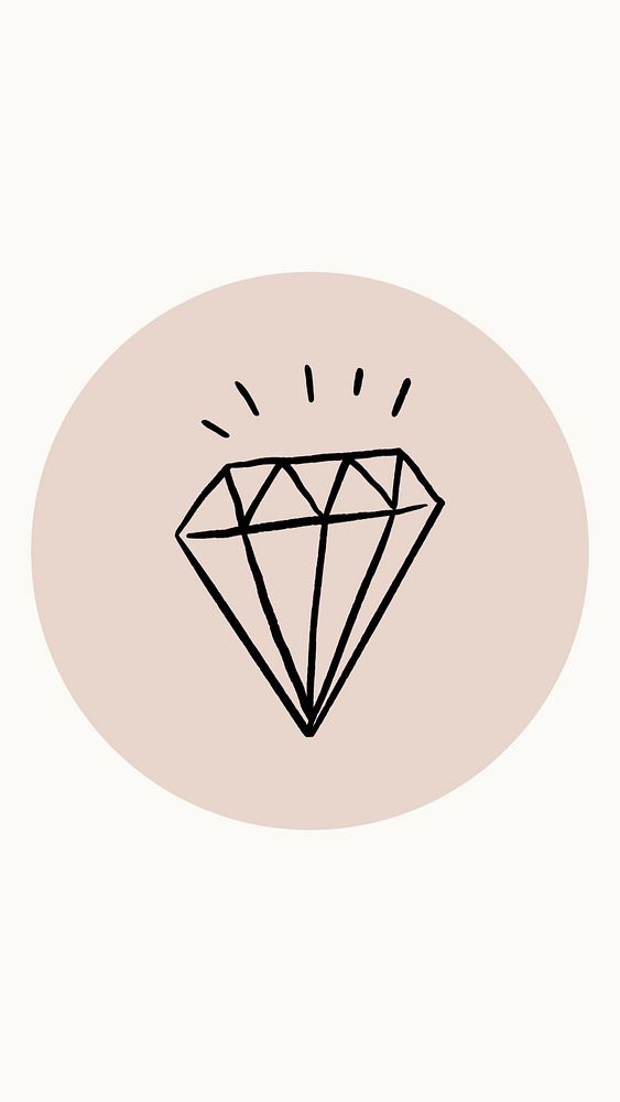 Jewelry  IG story cover template illustration