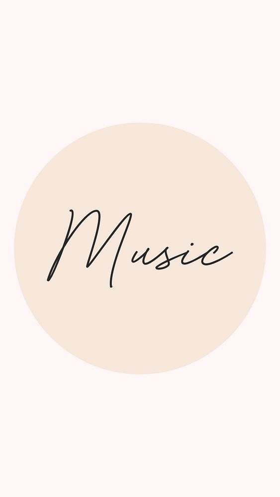 Music Instagram story cover template illustration