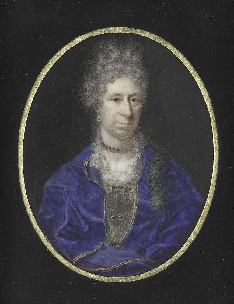 Portret van een vrouw (1700 - 1741) by Jacob Christof Le Blon