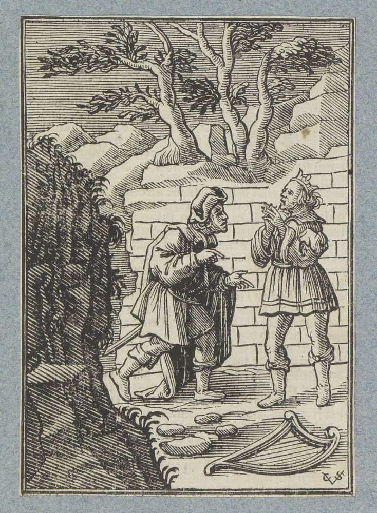 Bondgenootschap tussen David en Jonatan (1645 - 1646) by Christoffel van Sichem II, Christoffel van Sichem III and Pieter…
