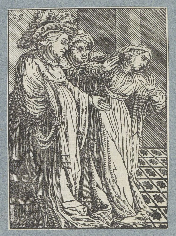 Wasti wordt verstoten (1645 - 1646) by Christoffel van Sichem II, Christoffel van Sichem III and Pieter Jacobsz Paets