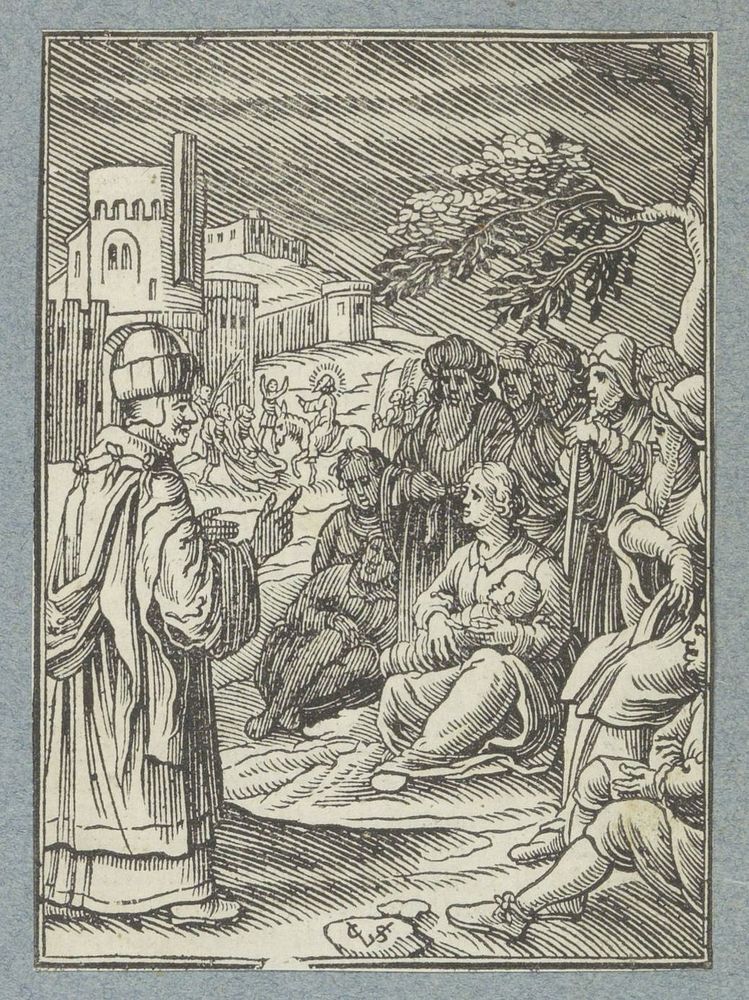 Profetie van Zacharia (1645 - 1646) by Christoffel van Sichem II, Christoffel van Sichem III and Pieter Jacobsz Paets