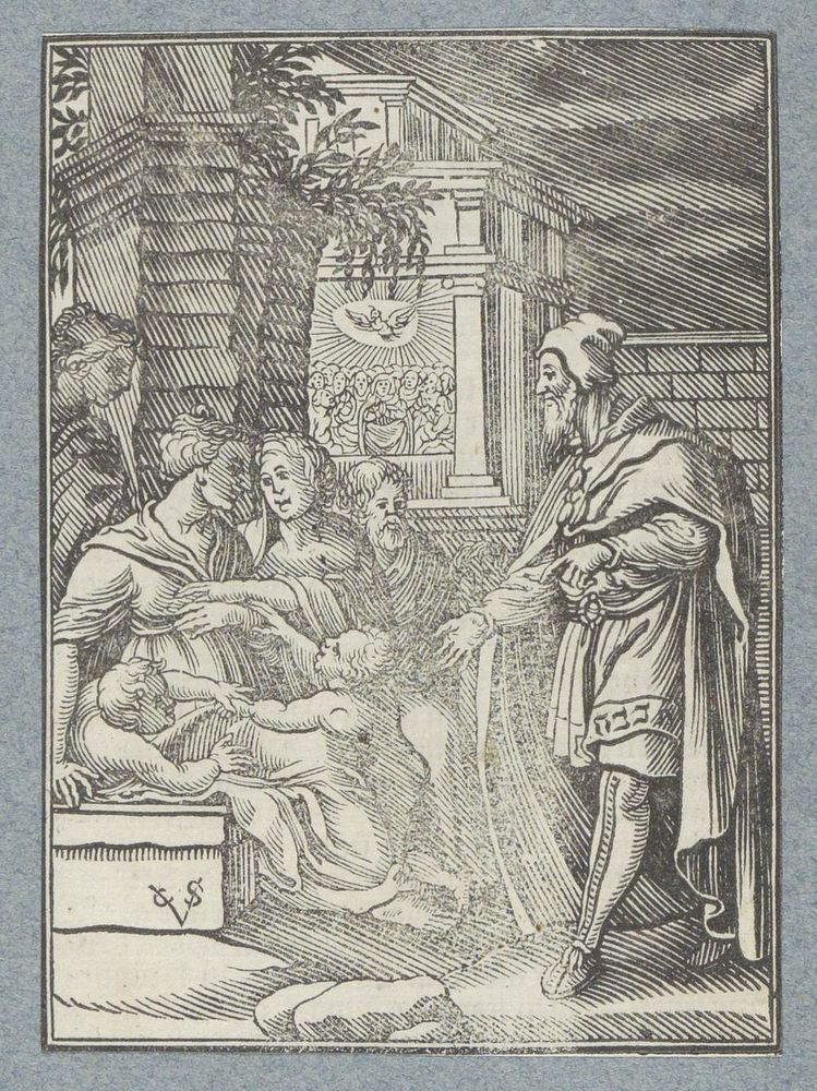 Profetie van Joël (1645 - 1646) by Christoffel van Sichem II, Christoffel van Sichem III and Pieter Jacobsz Paets