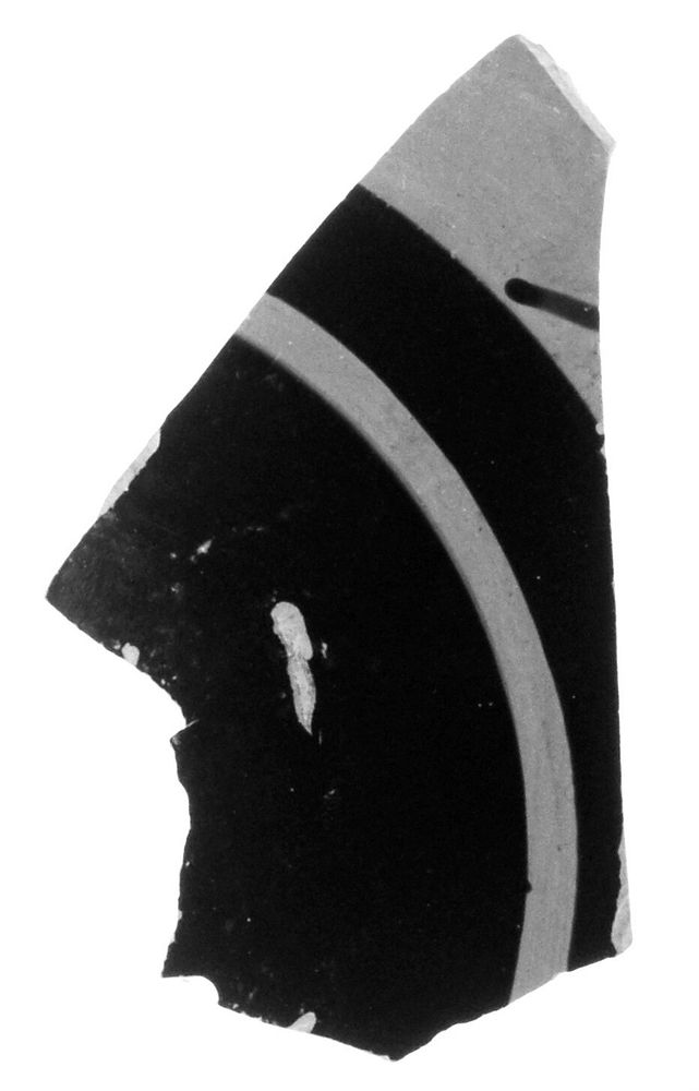 Attic Black-Figure Eye Cup Fragment