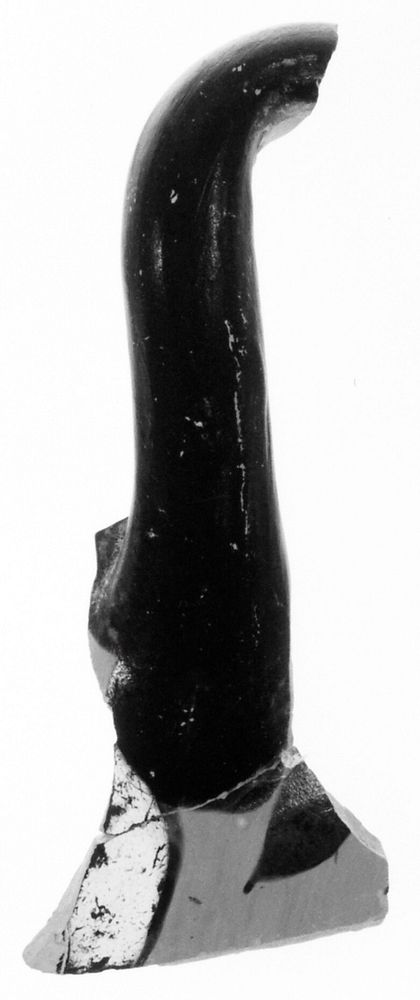 Attic Black-Figure Eye Cup Handle Fragment
