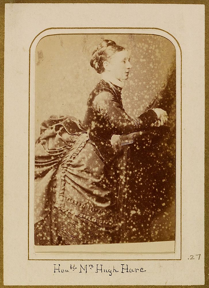 Honorable Mrs. Hugh Hare by Alexander Bassano