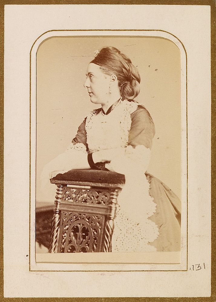 Portrait of a woman by Weston Lambert and Son