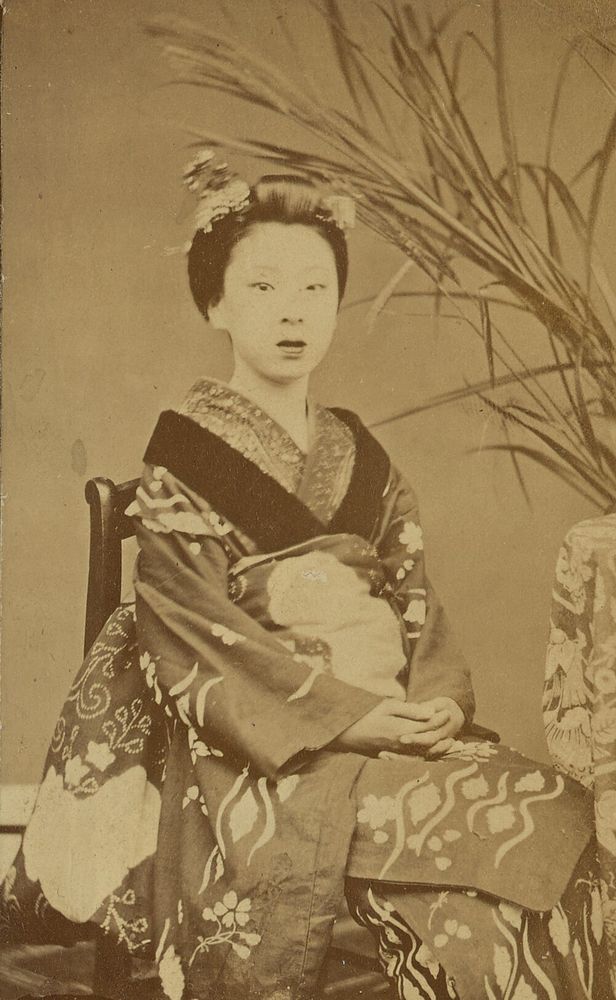 Seated Japanese Woman