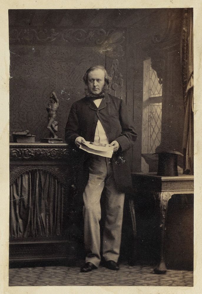 Portrait of a man by Camille Silvy