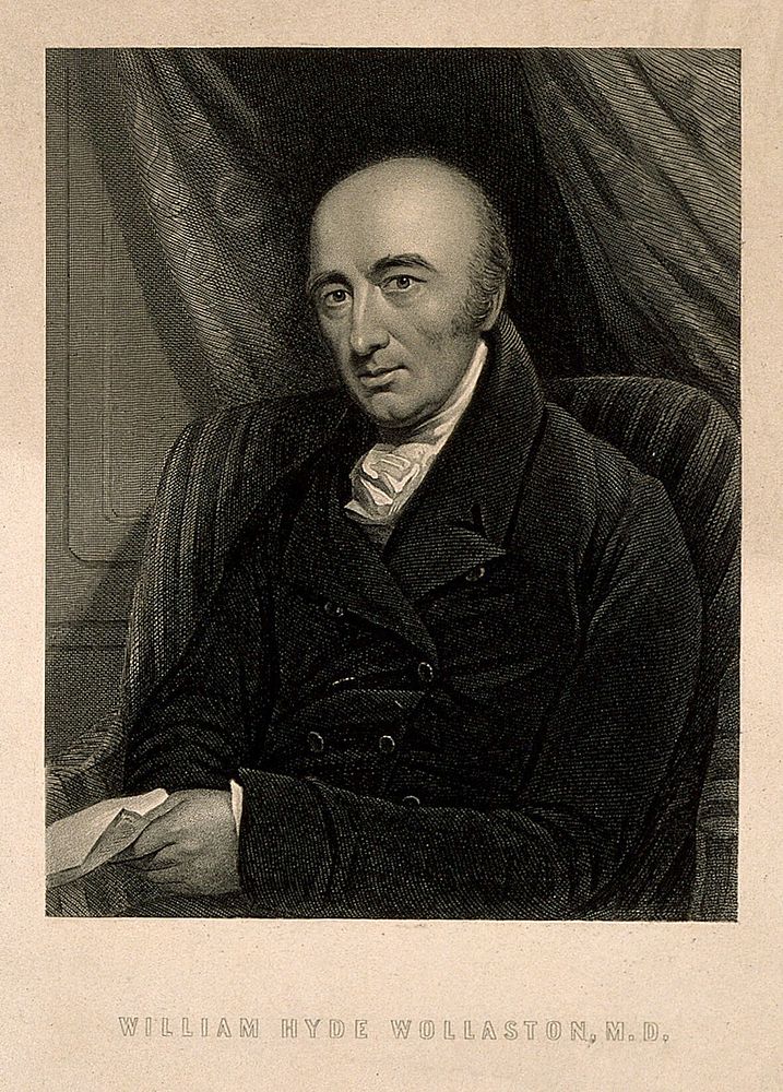 William Hyde Wollaston. Stipple engraving by W. Holl [] after J. Jackson.