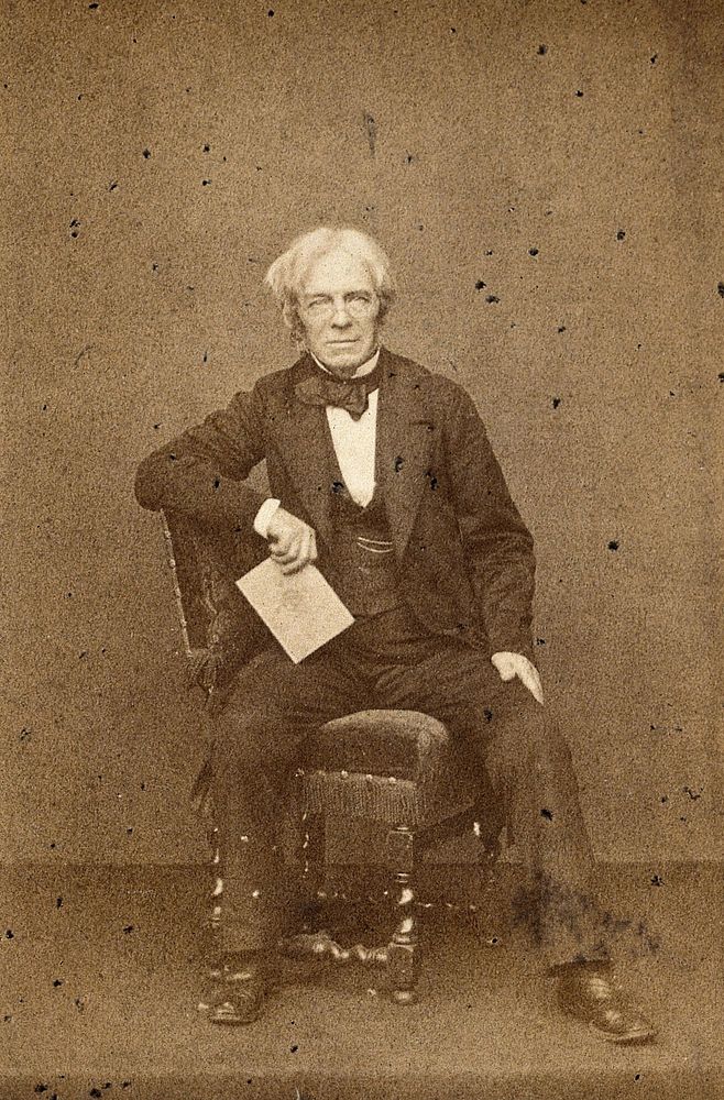 Michael Faraday. Photograph by John Watkins.