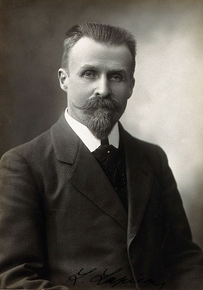 Louis Lapicque. Photograph by Henri Manuel, 1905.